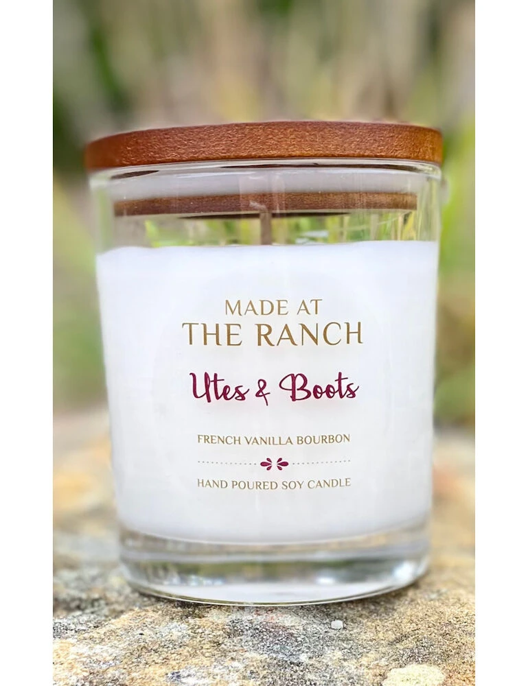 MADE AT THE RANCH Candle Large With Box