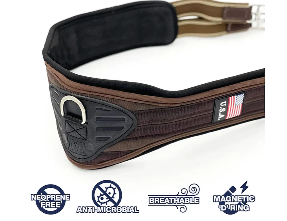 MAJYK EQUIPE Ergonomics Contoured Jump Girth With Detachable Liner