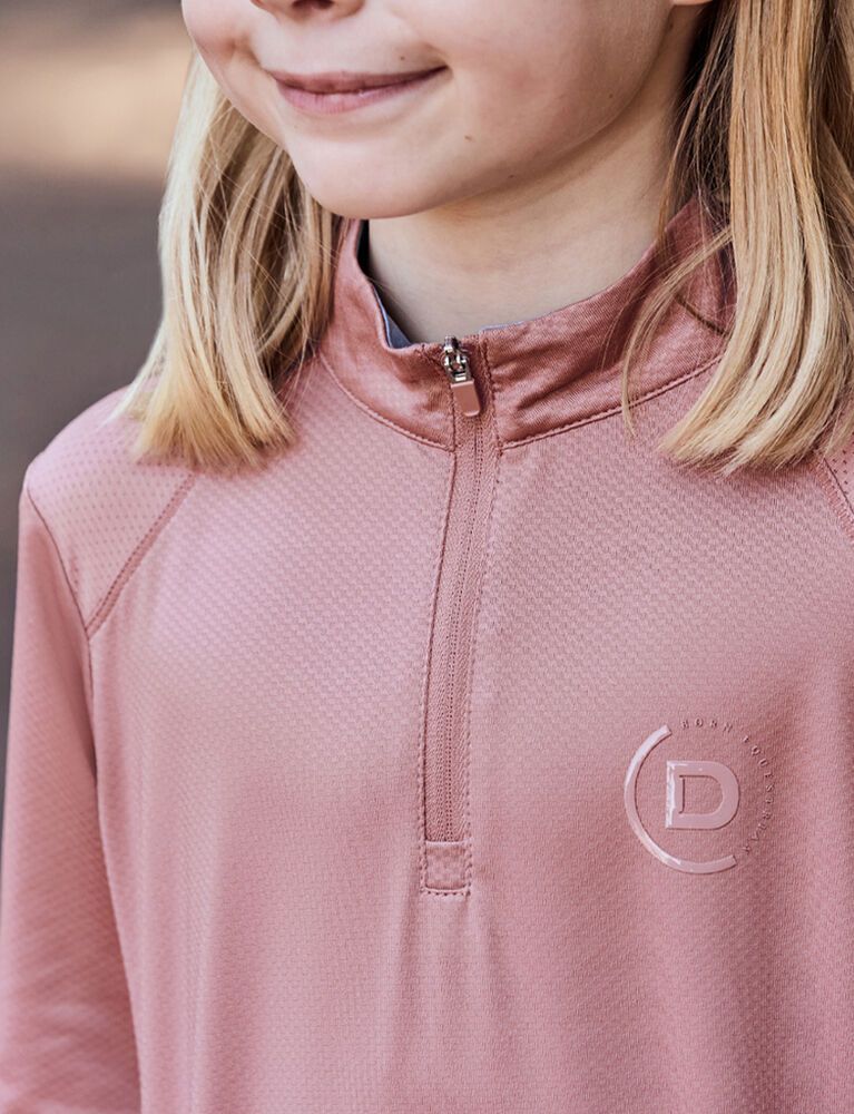 DUBLIN Kids Breathable Long Sleeve Riding Top