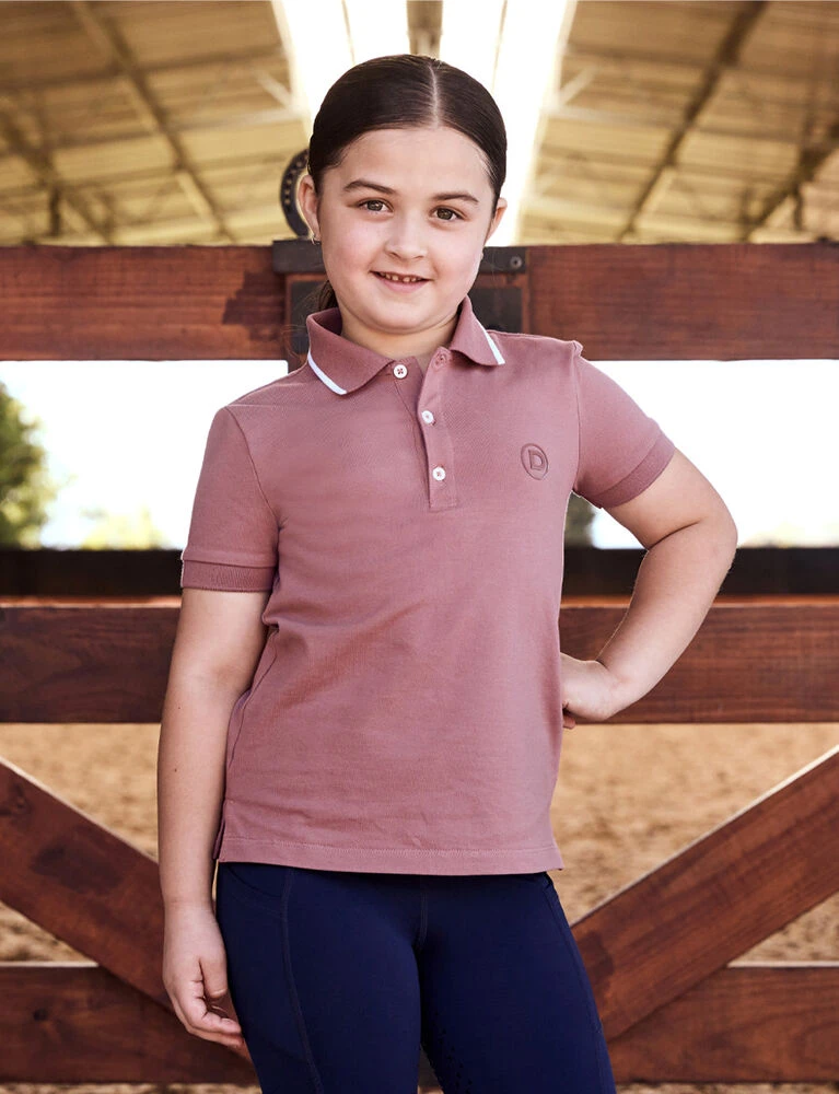DUBLIN Kids Cotton Pique Short Sleeve Polo
