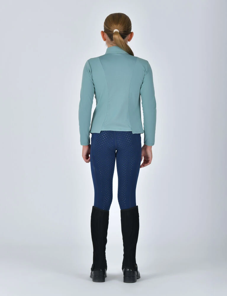 DUBLIN Kids Fitted 1/4 Zip Long Sleeve Base Layer