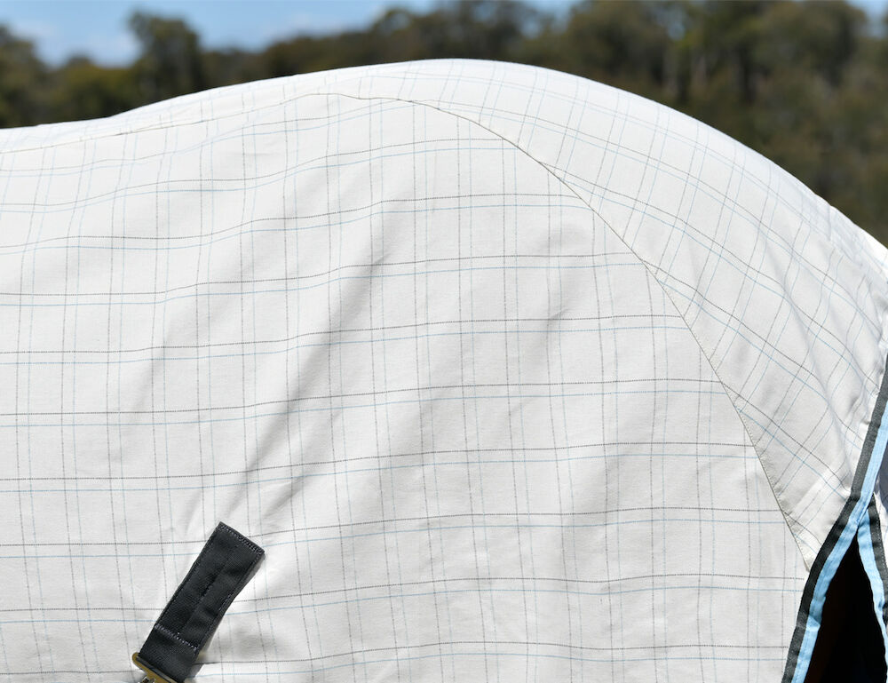 WEATHERBEETA Cotton Summer Sheet Combo Neck Scrunch Neck