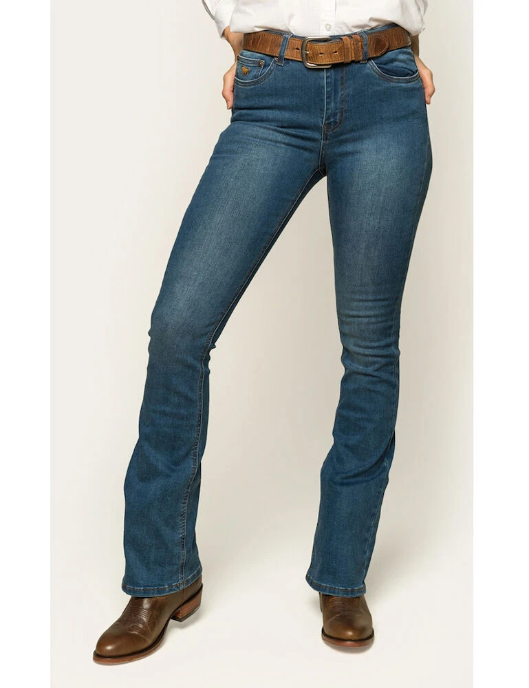 RINGERS WESTERN Penny Womens High Rise Bootleg Jean