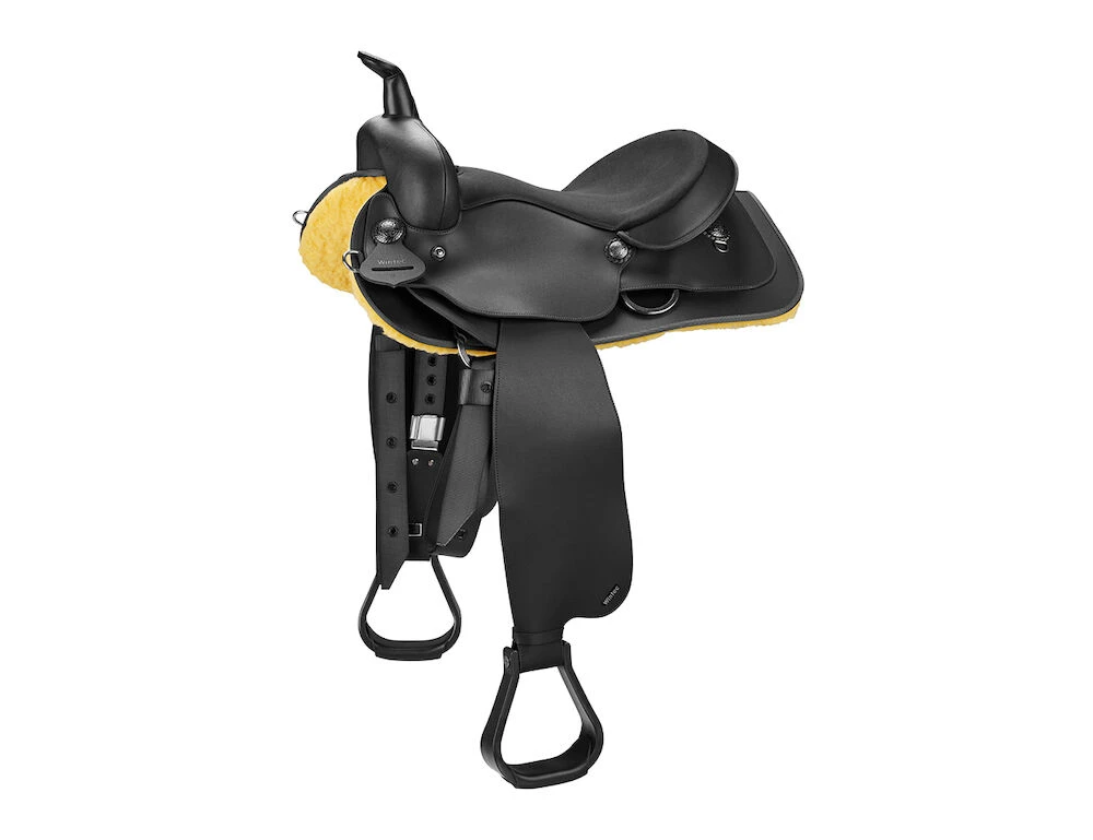 WINTEC Western Frontier Saddle With Sqhb