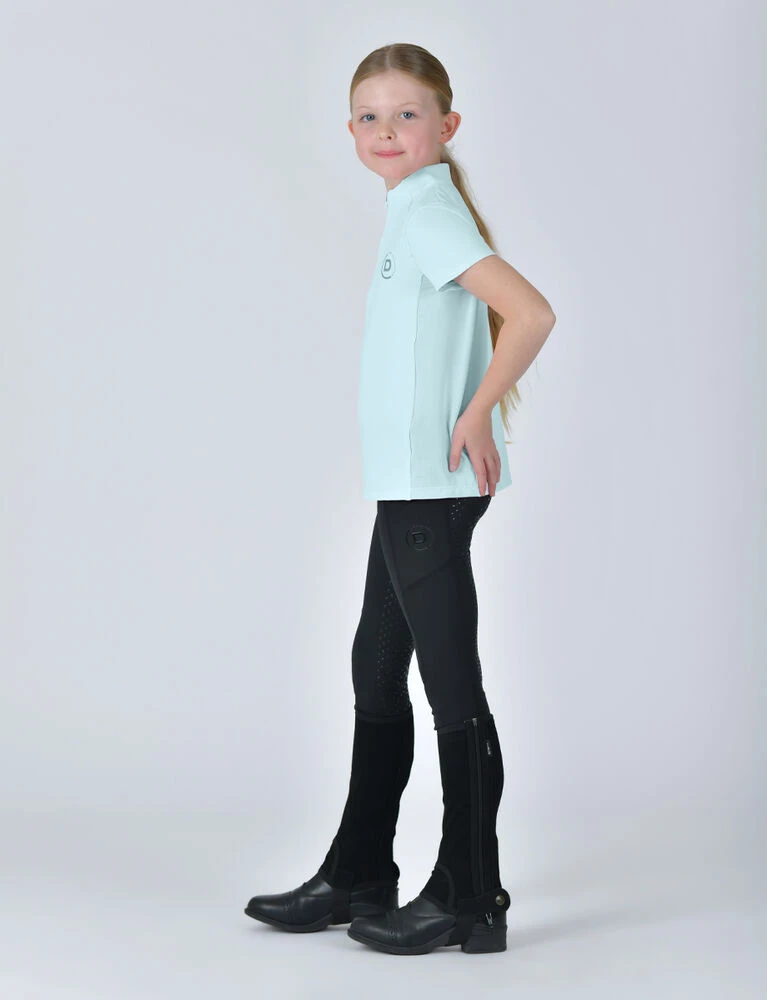 DUBLIN Kids 1/4 Zip Short Sleeve Top