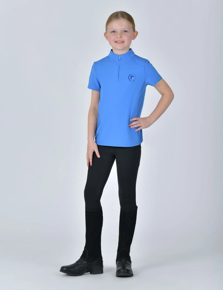 DUBLIN Kids 1/4 Zip Short Sleeve Top