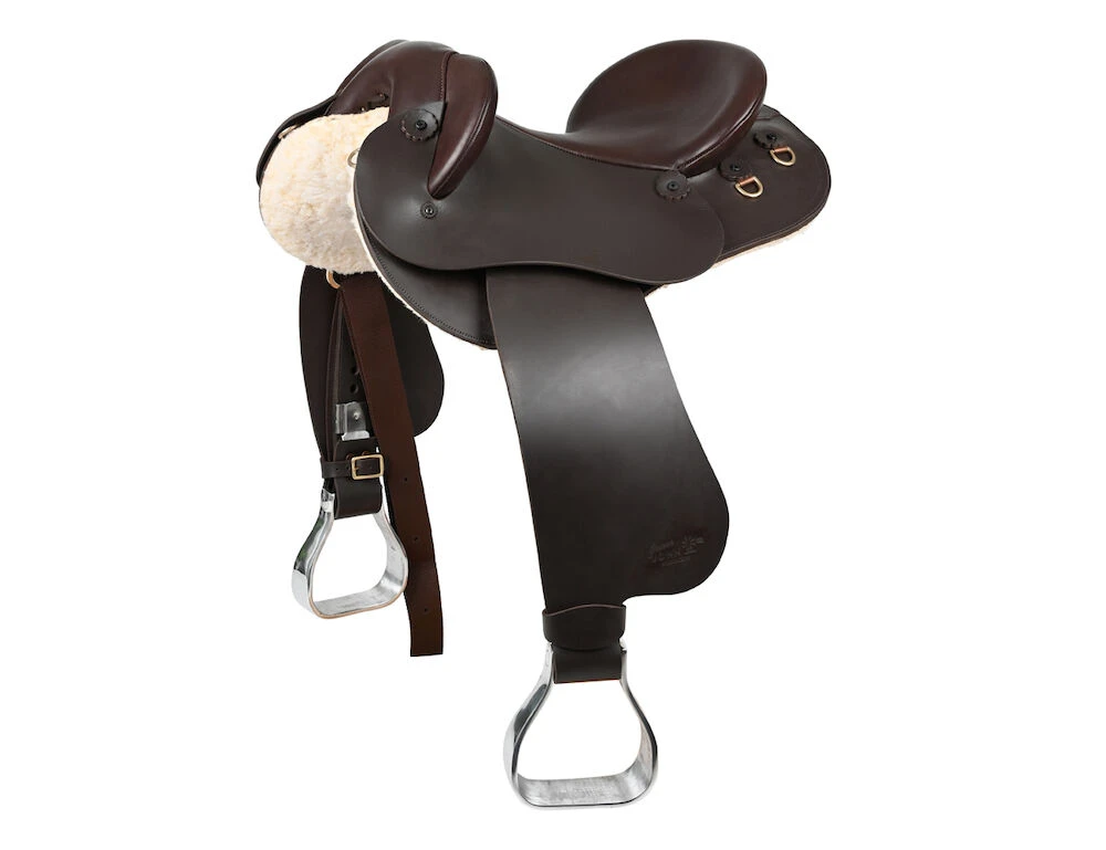 JOSEPH JOHN Jj Leather Half Breed Saddle