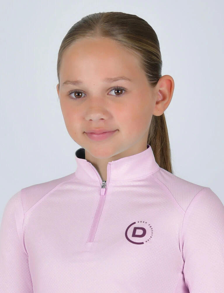 DUBLIN Kids Breathable Long Sleeve Riding Top