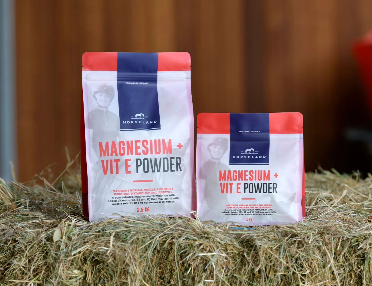 HORSELAND Magnesium + Vit E Powder - 2.5KG
