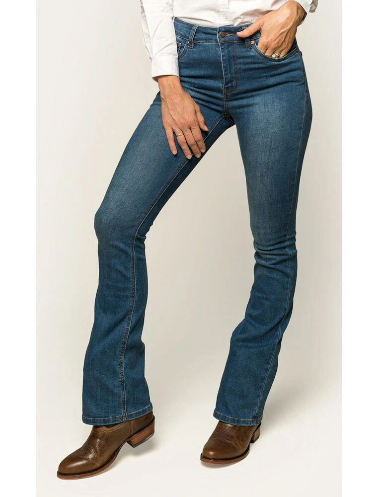 RINGERS WESTERN Penny Womens High Rise Bootleg Jean