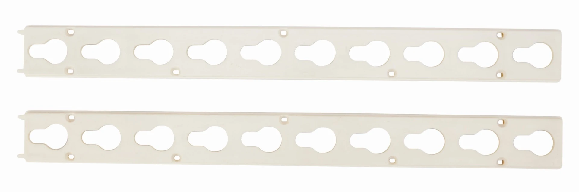 ROMA Plastic Keyhole Track Pair