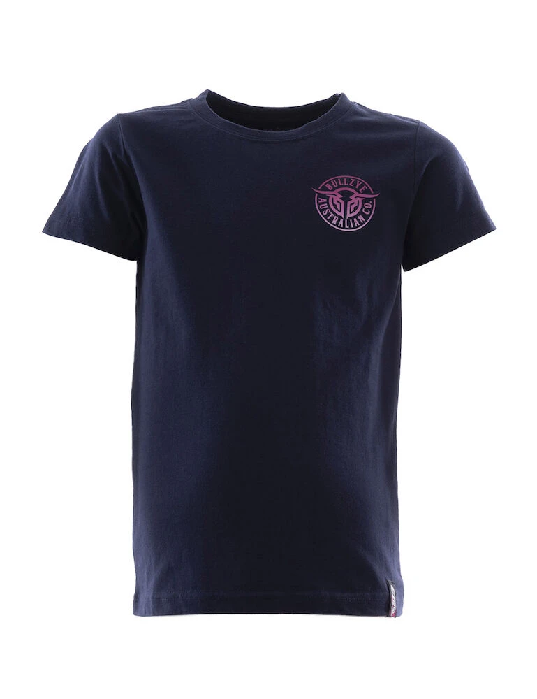 BULLZYE Girls Bullring Short Sleeve Tee