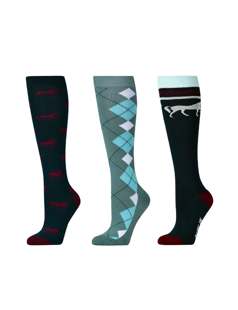 DUBLIN 3 Pack Socks