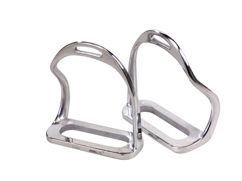 KORSTEEL Stainless Steel Safety Stirrup Irons