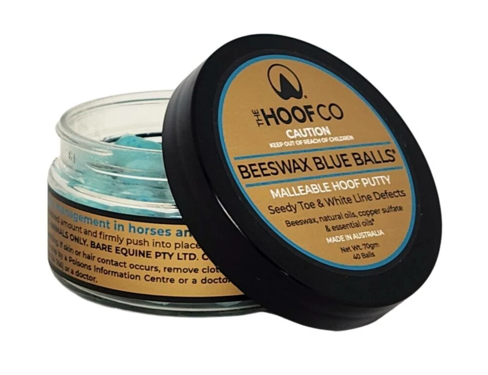 THE HOOF CO Beeswax Blue Balls