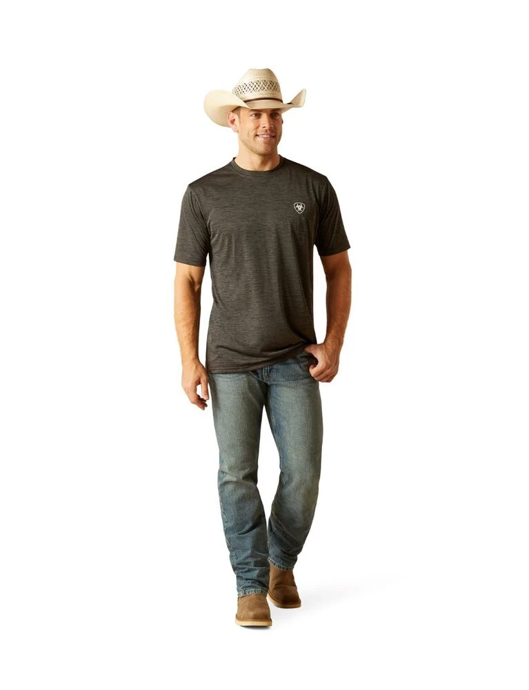 ARIAT Mens Charger Crestline Tee