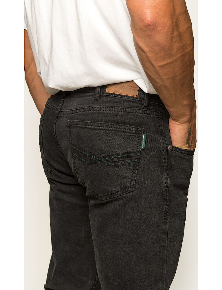 RINGERS WESTERN Muster Mens Slim Straight Fit Mid Rise Jeans