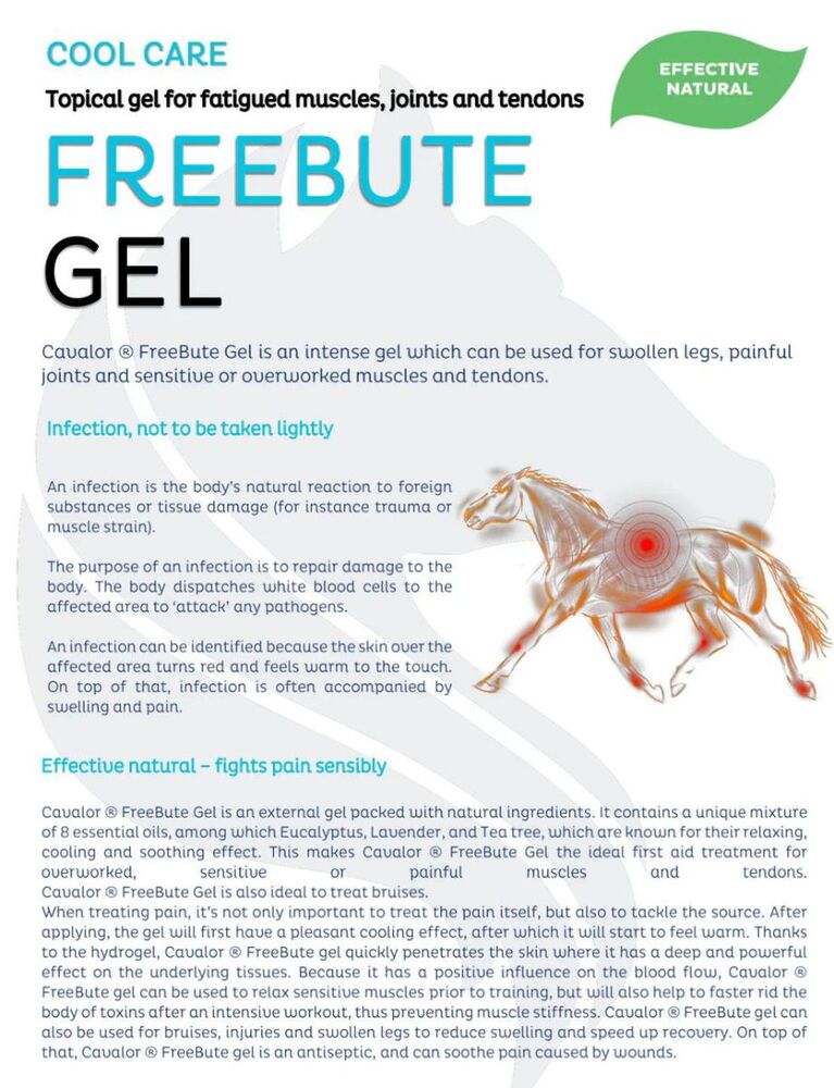 CAVALOR EQUICARE Cavalor Freebute Gel