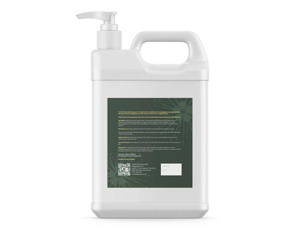EQUACARE Curapet Remedeaz Shampoo - 5L