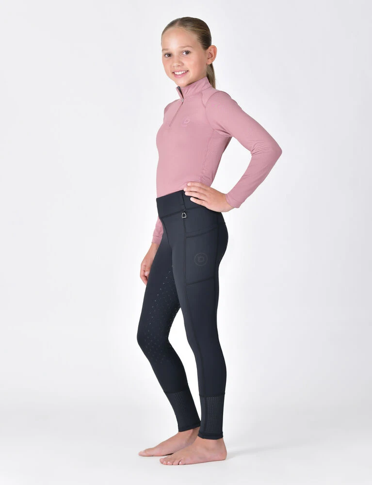 DUBLIN Kids Form Mesh Riding Tights