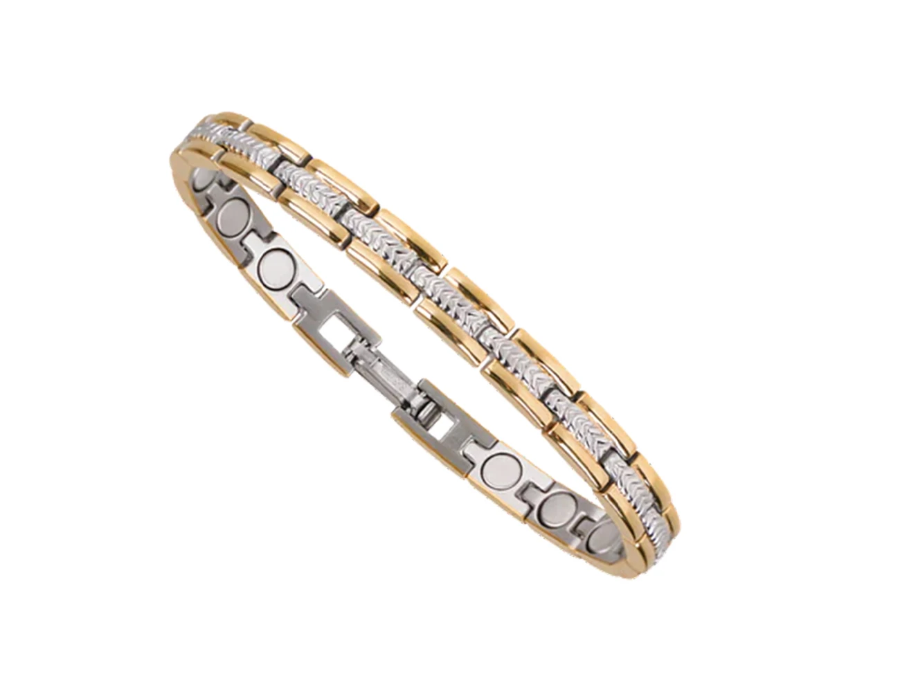 SABONA Ladies Executive Regal Duet Magnetic Bracelet