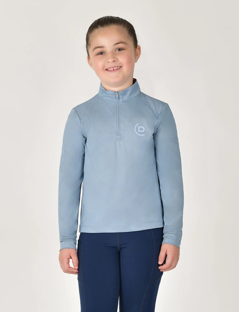 DUBLIN Kids Breathable Long Sleeve Riding Top