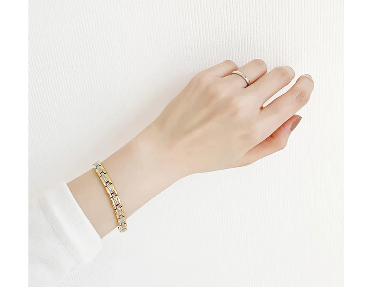 SABONA Ladies Executive Regal Duet Magnetic Bracelet