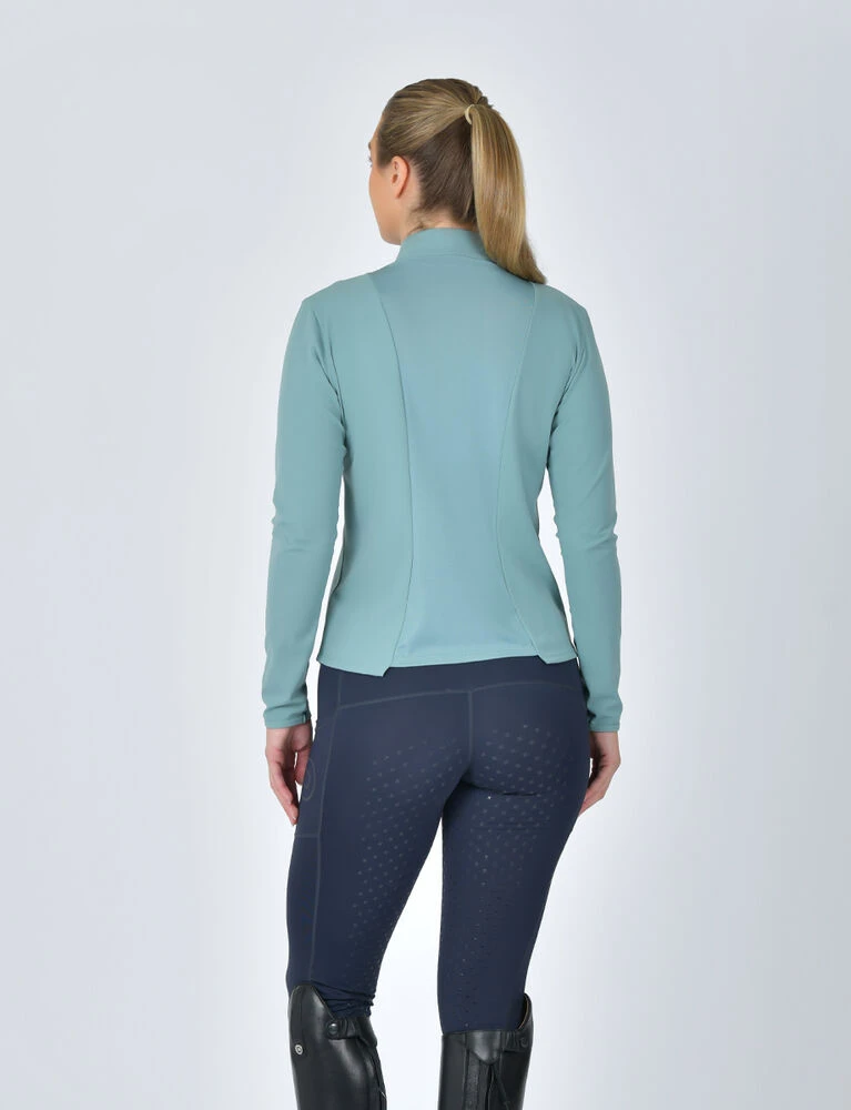DUBLIN Fitted 1/4 Zip Long Sleeve Base Layer