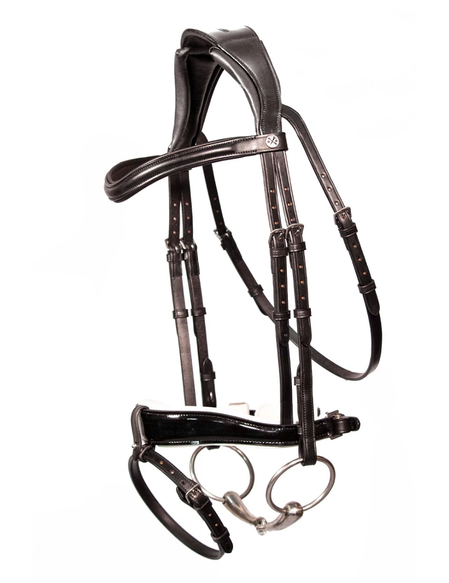 HENRY JAMES SADDLERY Patent Dressage Bridle
