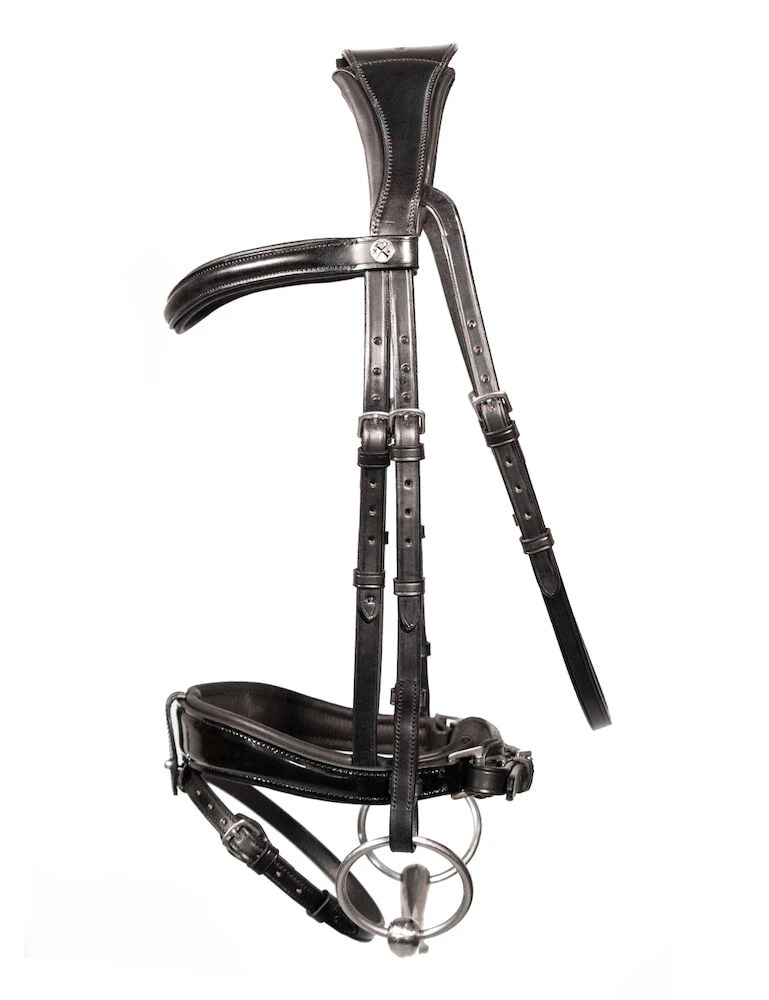 HENRY JAMES SADDLERY Patent Dressage Bridle