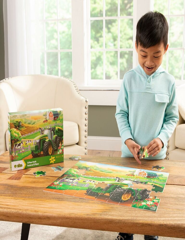 JOHN DEERE 70 Piece Farm Puzzle