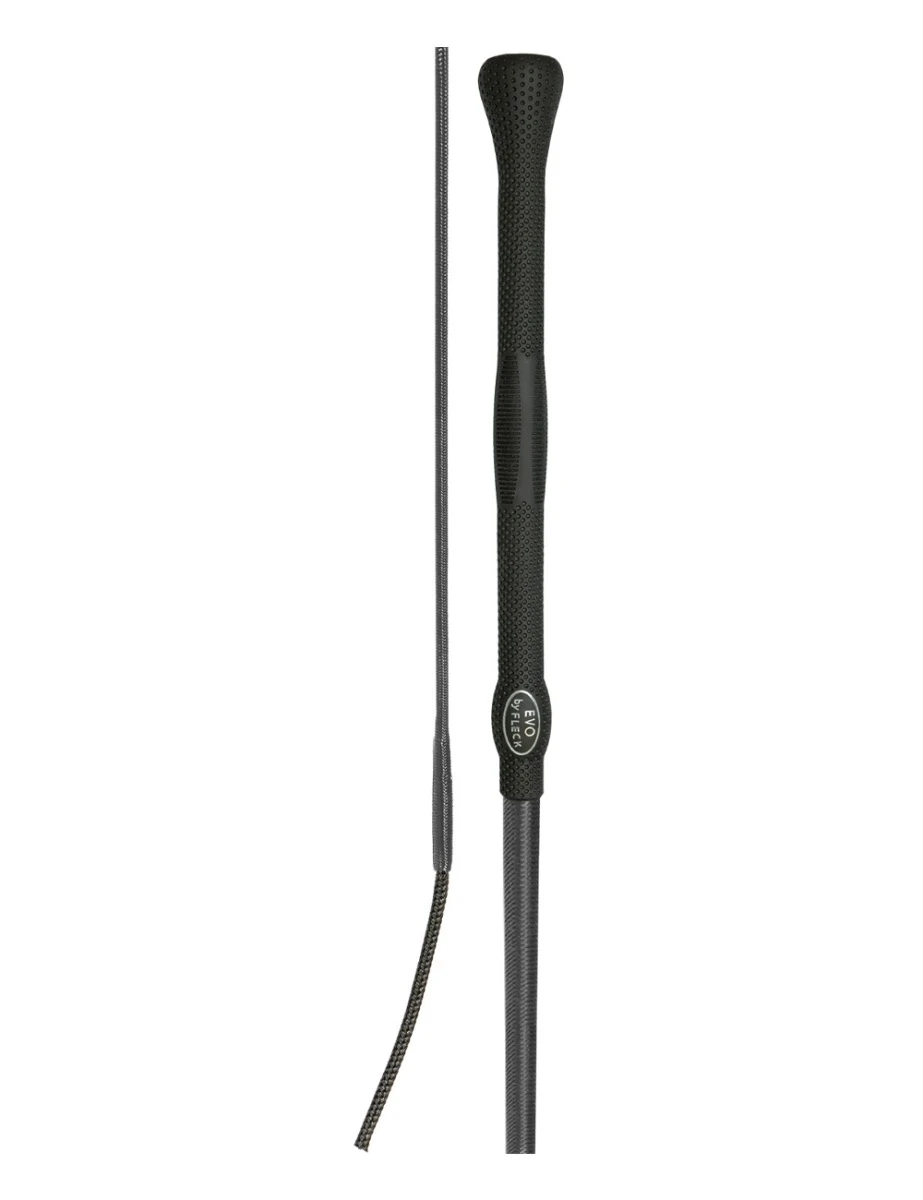FLECK Evo Dressage Whip With Woven Nylon Cover And Evo Grip