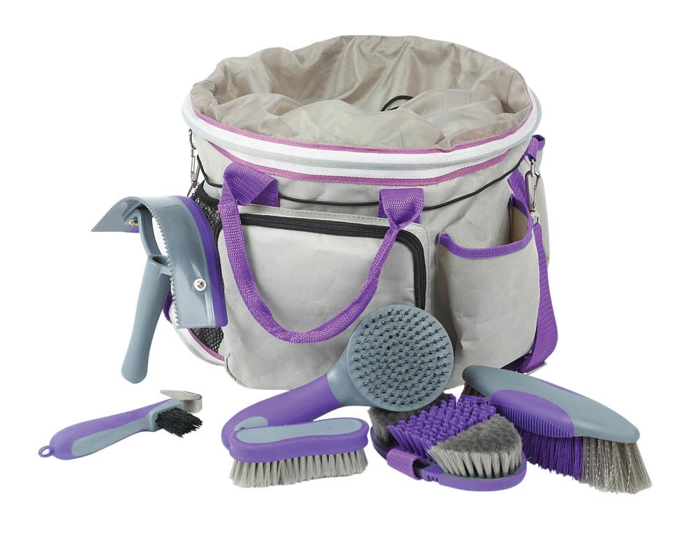ROMA Deluxe Grooming Bag 6 Piece
