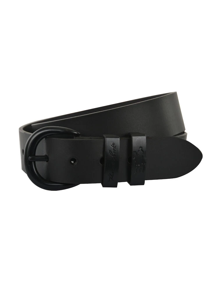 THOMAS COOK All Black Twin Keeper Belt