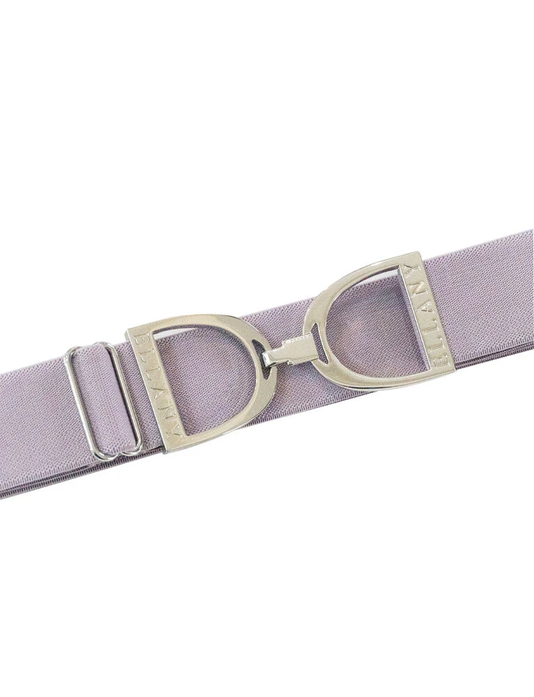 ELLANY Silver Stirrup Elastic Belt