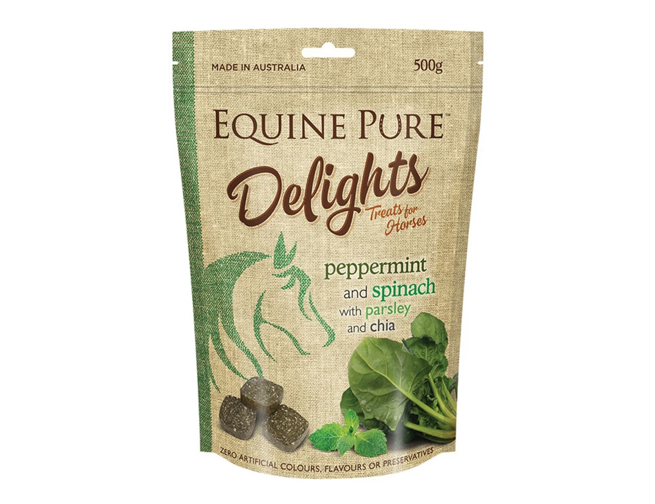 EQUINE PURE Delight Peppermint Spinach