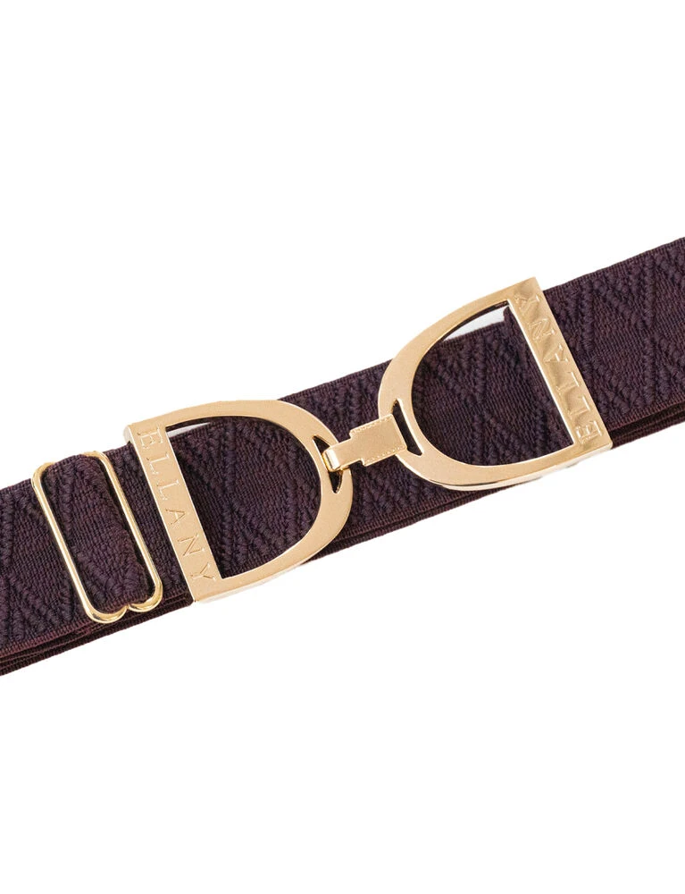 ELLANY Gold Stirrup Elastic Belt