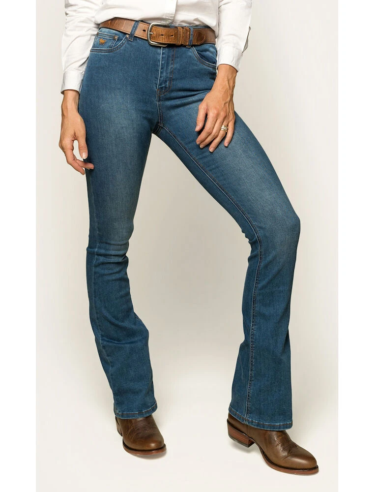 RINGERS WESTERN Penny Womens High Rise Bootleg Jean