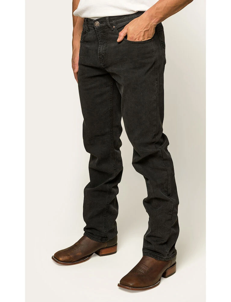 RINGERS WESTERN Muster Mens Slim Straight Fit Mid Rise Jeans