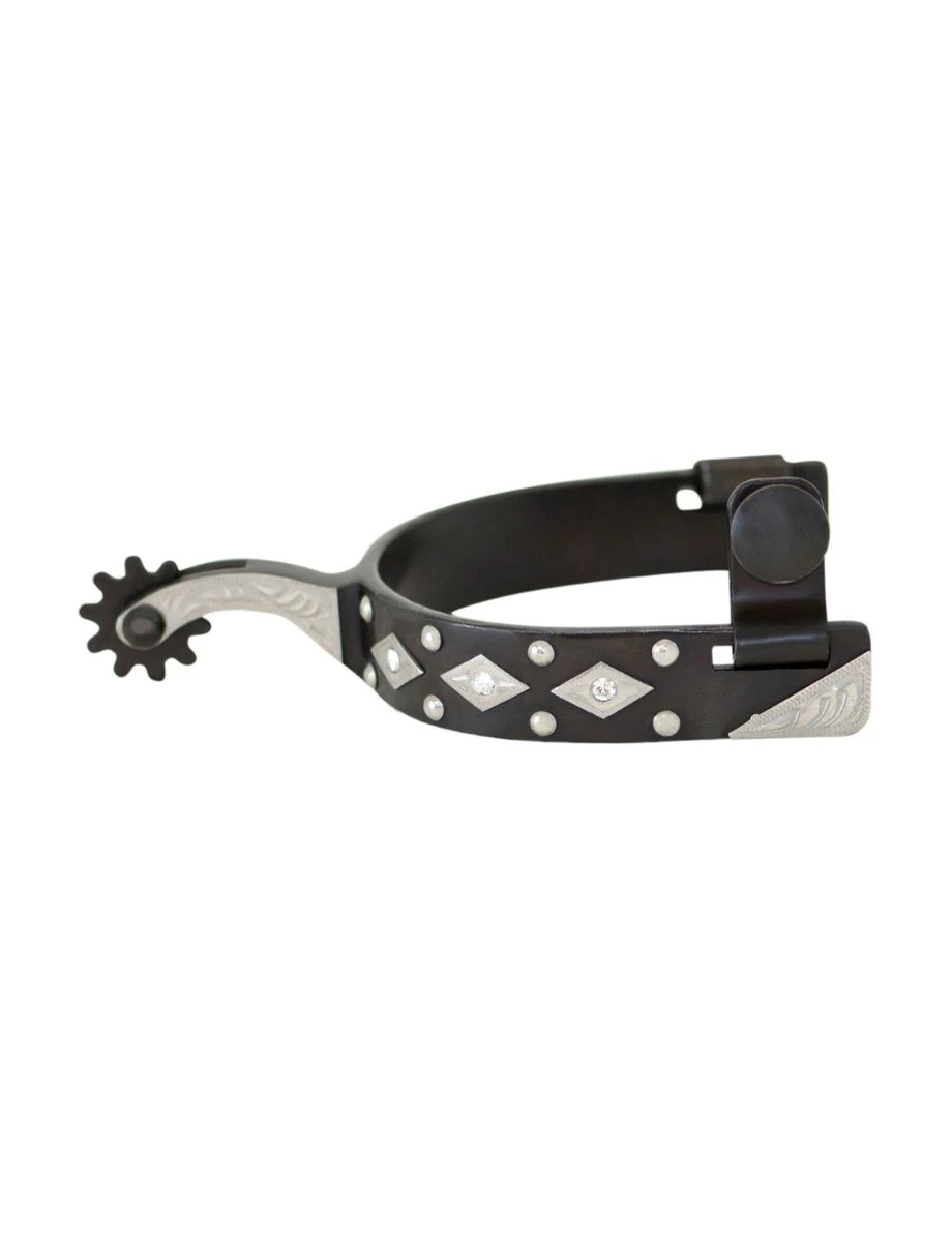 COWBOY TACK Diamond & Dot Rhinestone Spurs