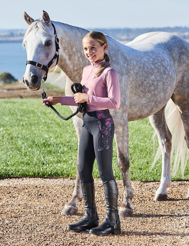 DUBLIN Kids Form Riding Tights