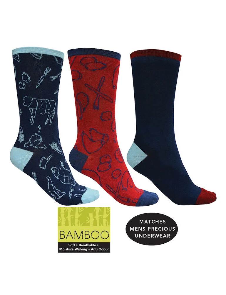 THOMAS COOK Bamboo Socks 3-Pack