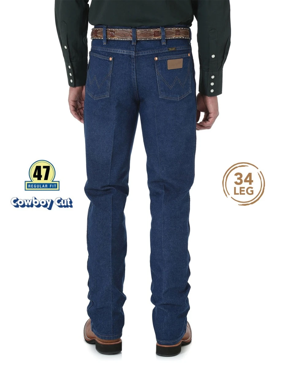 WRANGLER Mens Cowboy Cut Slim Fit Jean
