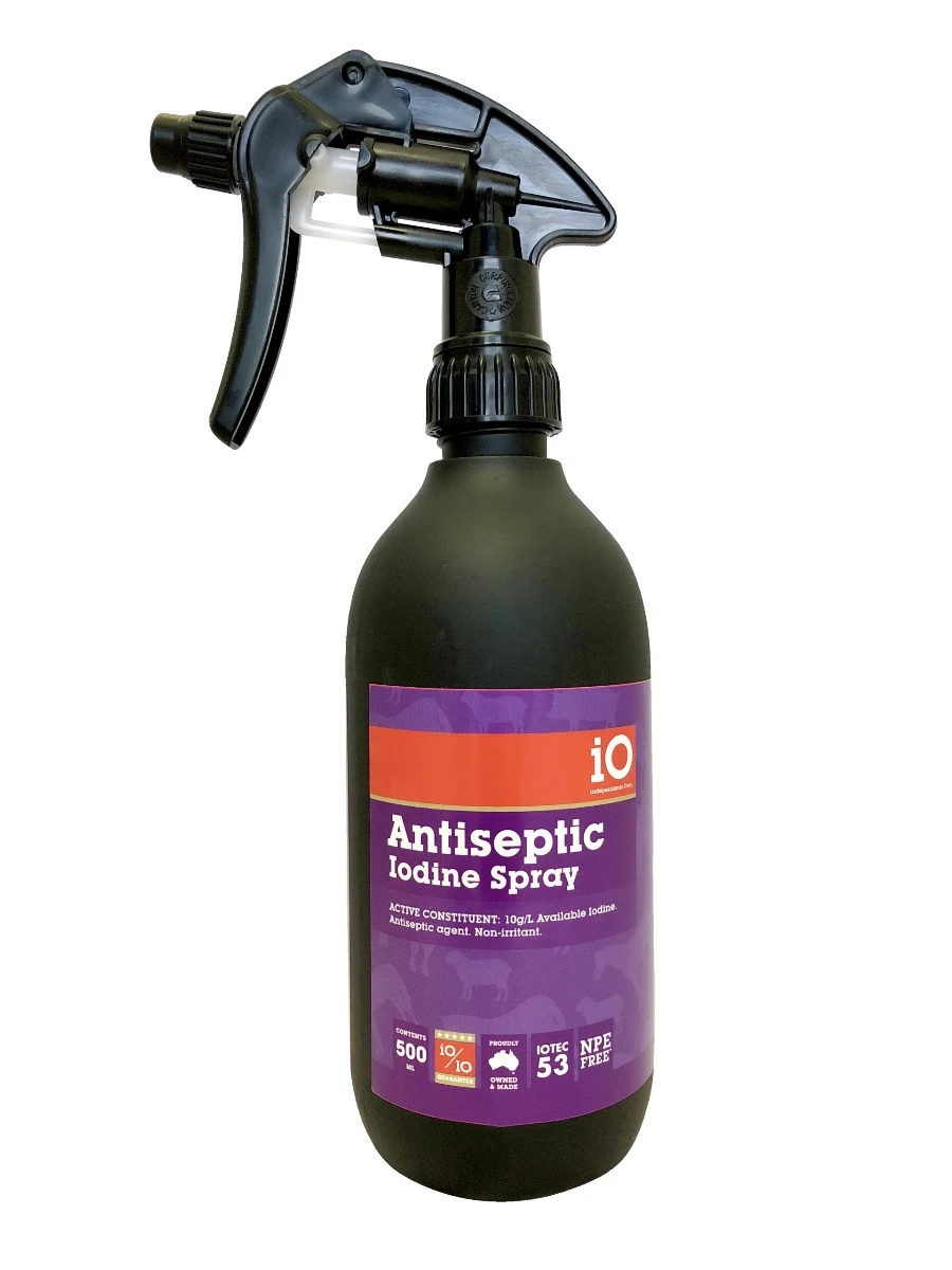 INDEPENDANTS OWN Io Antiseptic Iodine Spray - 500ML