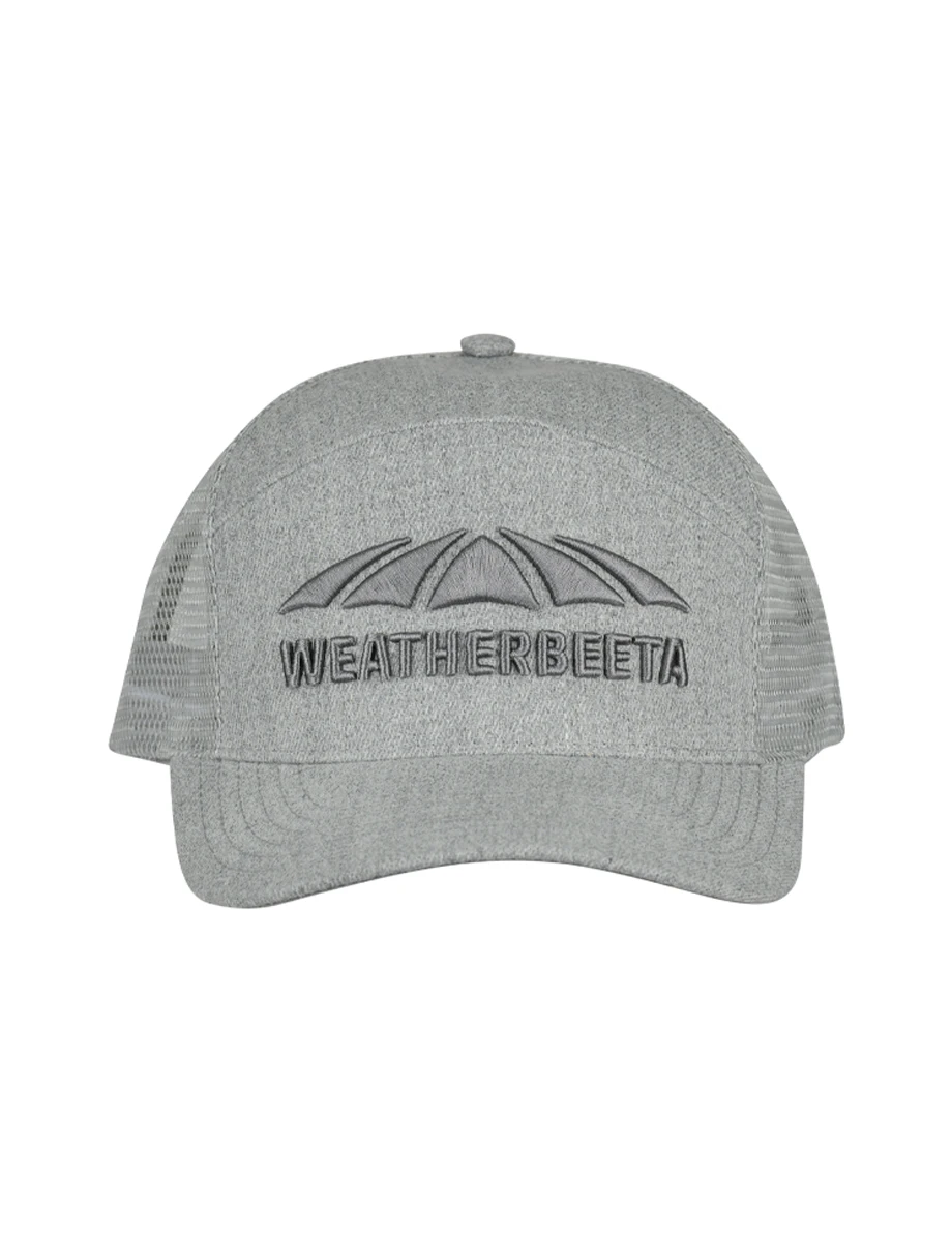 WEATHERBEETA 1980 Brushed Twill Panelled Trucker Cap