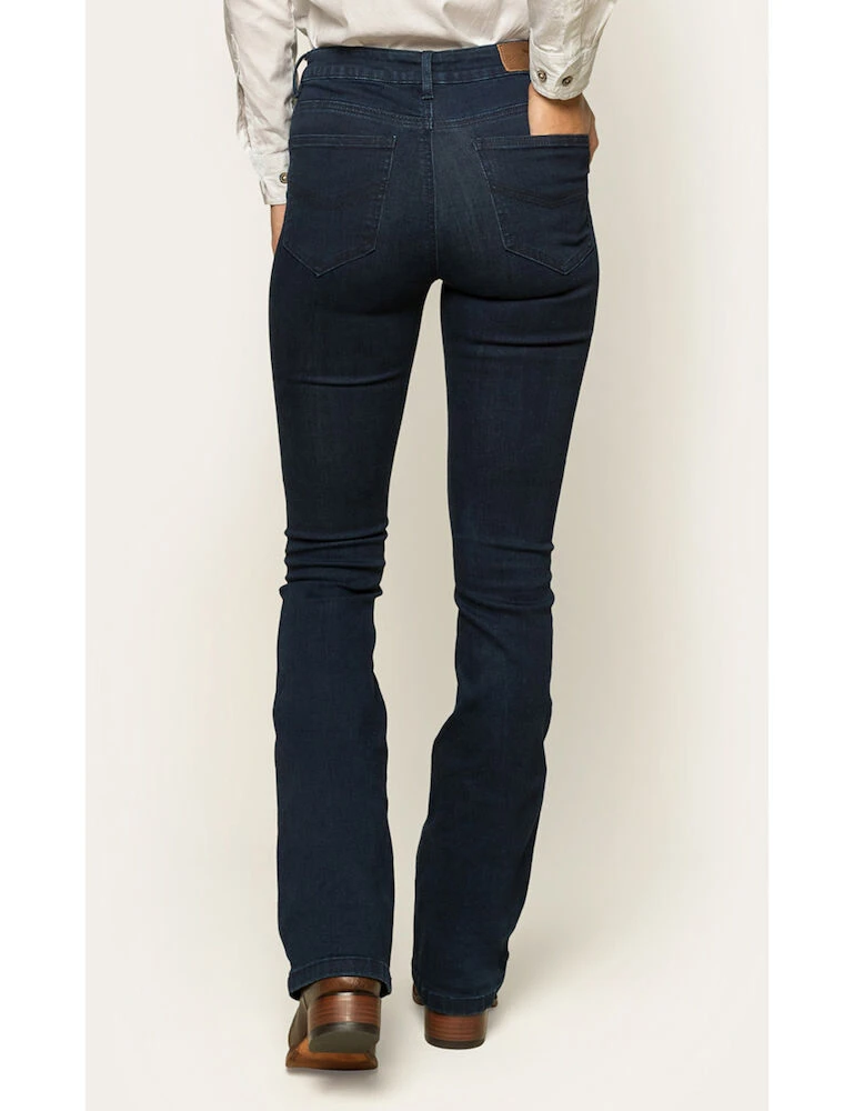 RINGERS WESTERN Katherine Womens Mid Rise Bootleg Jeans