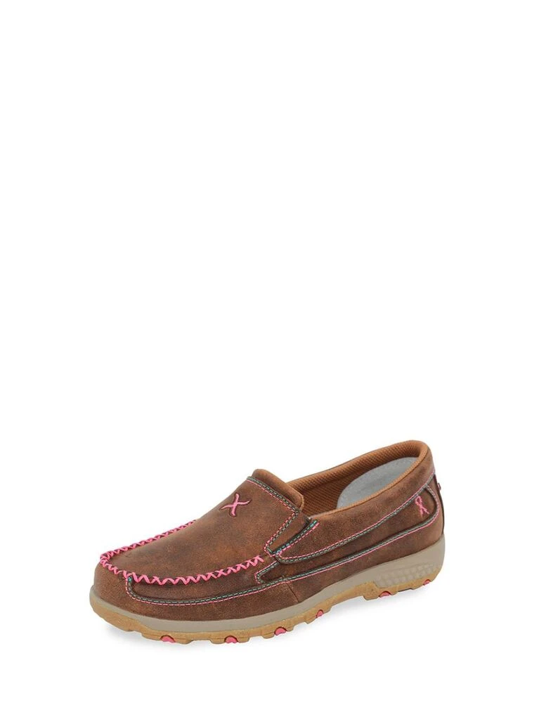 TWISTED X Womens Pink Cellstretch Slipon Shoes