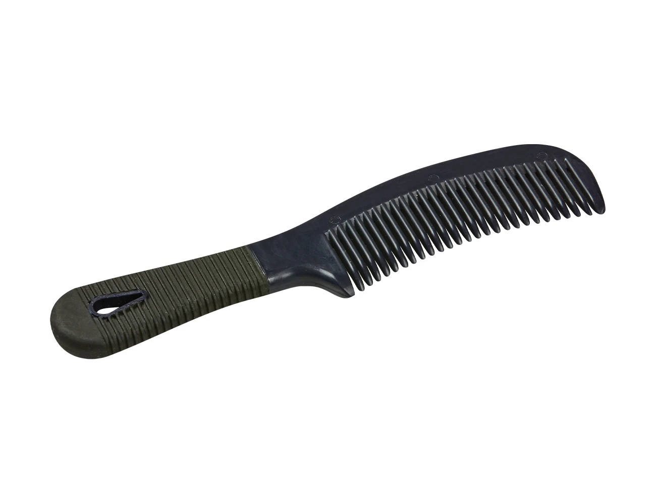 ROMA Rubber Handle Mane Comb