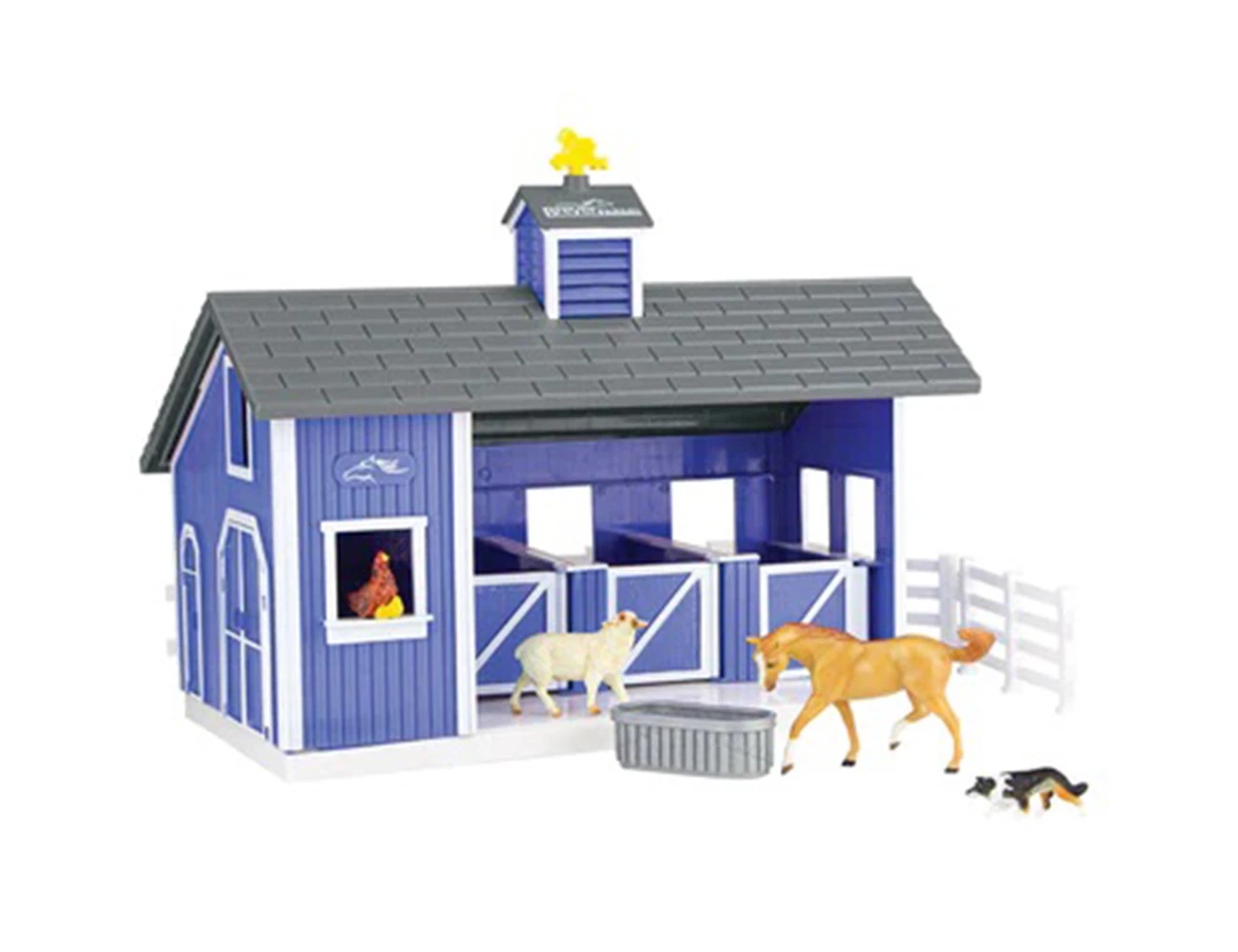 BREYER Farms Home At The Barn Playset