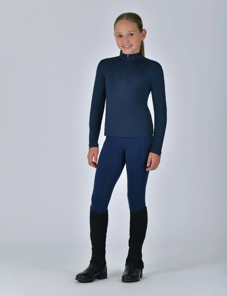 DUBLIN Kids Breathable Long Sleeve Riding Top
